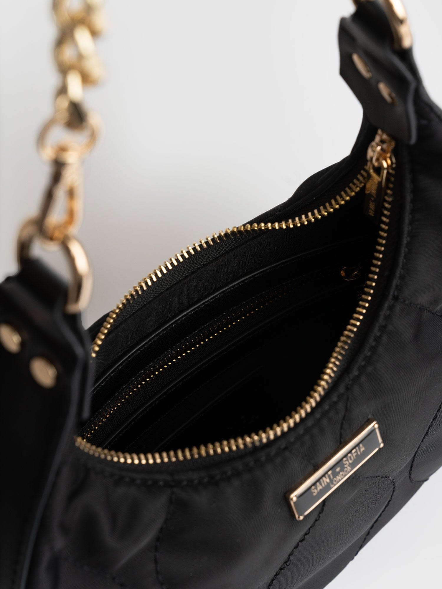 Runway Handbag - Black Nylon